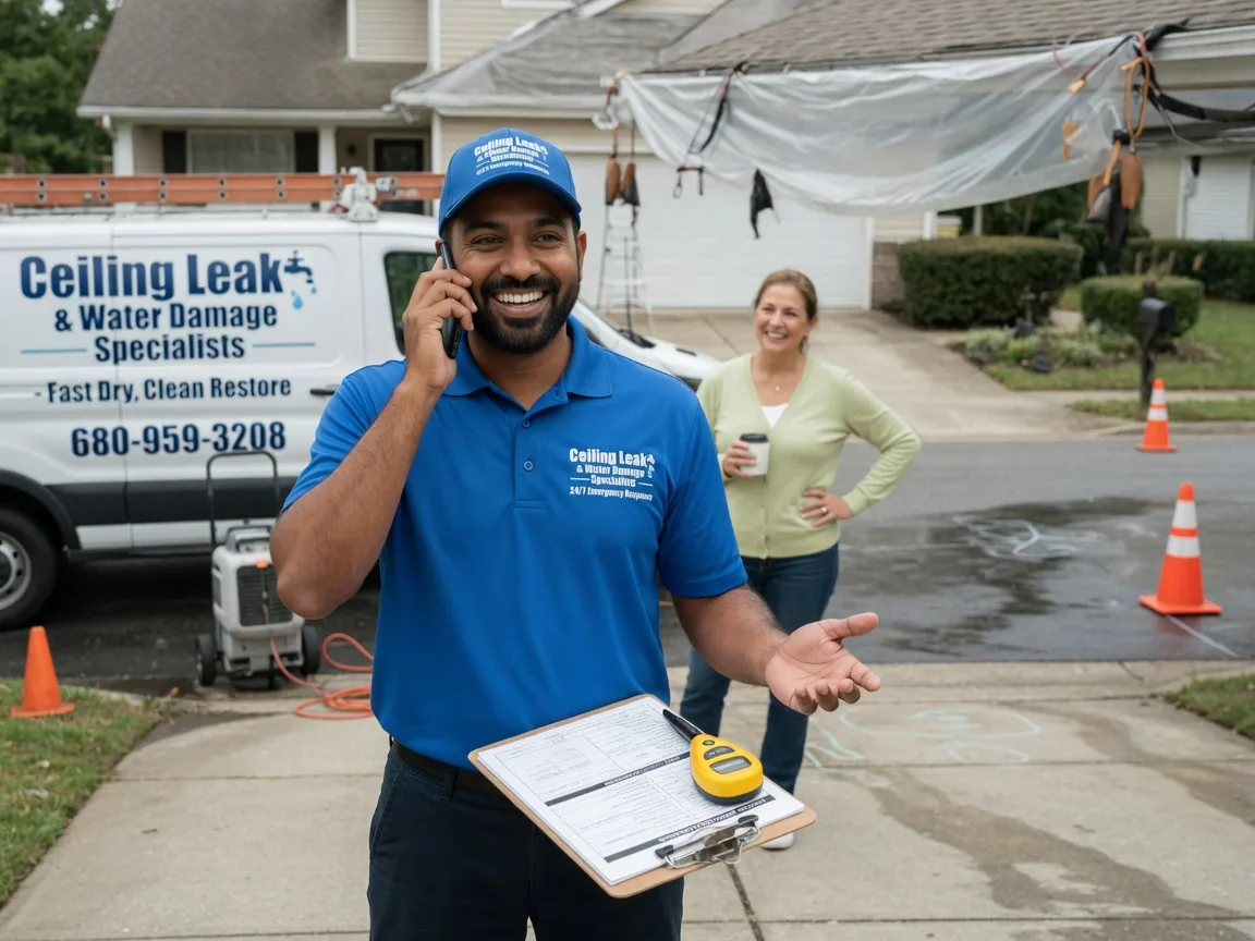 Ceiling Leak Cleanup Hyde, PA FAQs